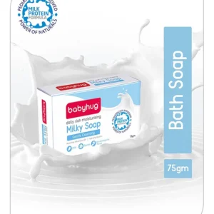 Babyhug Daily Rich Moisturising Milky Soap Delight | 2-in-1 Powerful Baby Cleanser 75 g / 125 g