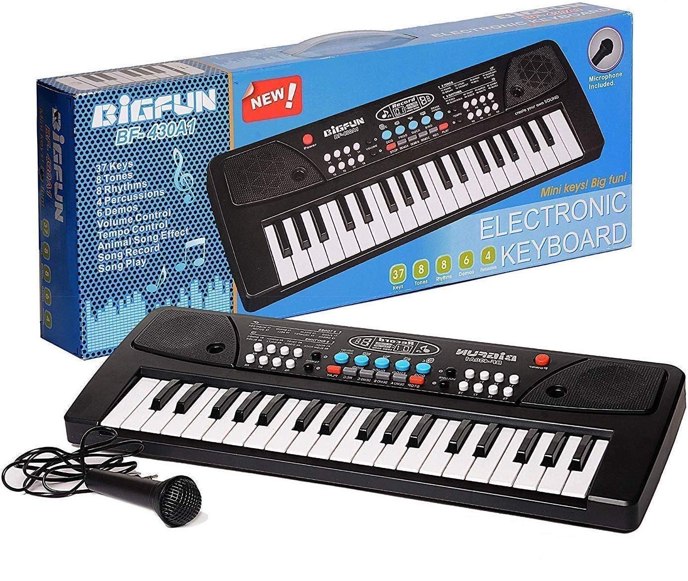 bigfun 37 key piano keyboard for kids