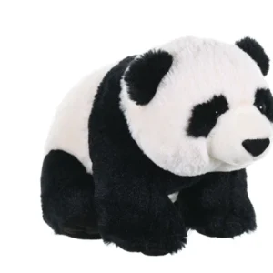 Cuddlekins Panda 12" | Soft Stuffed Animal Toy by Wild Republic | Realistic Black & White Plush Bear for Kids | Ages 3+