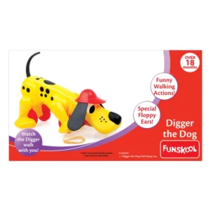 Funskool Digger The Dog – Pull Along Toy for Toddlers 12M+