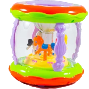 Wonderland Merry Go Round Music Drum – Musical Magic in Every Spin!