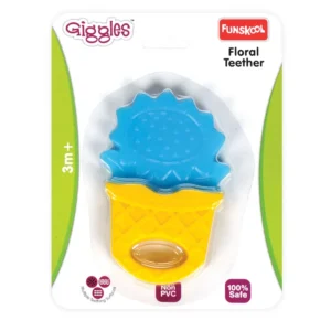 Floral Teether – Blooming Comfort for Teething Babies!