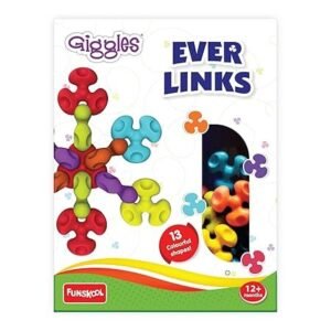Funskool Giggles – Ever Links (13pcs) – Colorful Building Fun for Curious Toddlers!