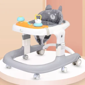 Little Feet Sportz 2-in-1 Baby Walker & Push Walker with Detachable Toy Bar & Meal Tray