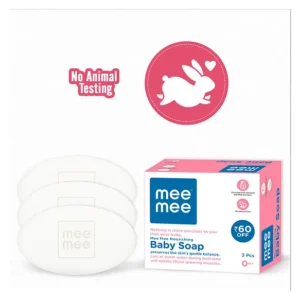 Mee Mee Nourishing Baby Soap With Almond & Milk Pack of 3 - 75 gm each