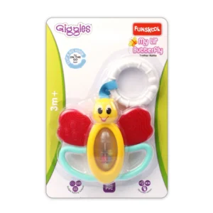My Lil Butterfly Teether Rattle – Shake, Chew & Smile!