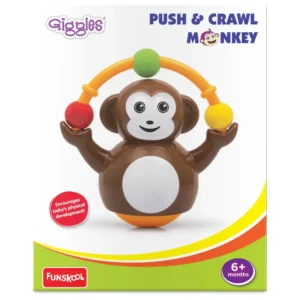 Push-n-Crawl Monkey – Tap, Twirl & Chase!