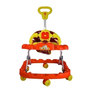 TUK-TUK Adjustable Height Foldable Baby Walker with MUSIC