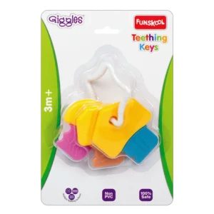 Teething Keys – Colorful Comfort for Tiny Teeth!