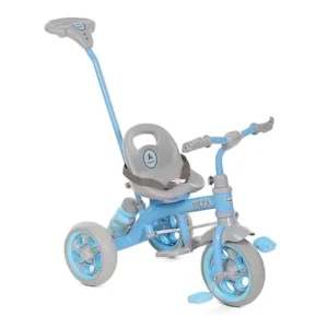 TOYSPHERE Nexa Baby Tricycle – With Bottle Holder, Storage Basket & Parental Control (Blue)