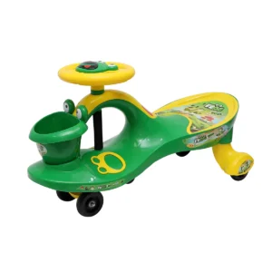 Eco Frog Magic Car – Smooth, Twist-and-Go Ride-On for Kids