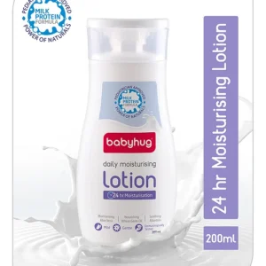 Babyhug Milk Protein Daily Moisturising Milky Lotion Delight | 2-in-1 Powerful Hydrating Baby Lotion 100 ml / 200 ml / 400 ml - 200 ml