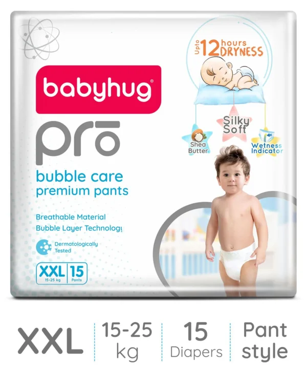 babyhug xxl-pro bubble care premium pant style diapers pack