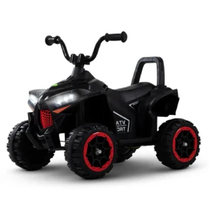 Monster ATV Rechargeable Battery Operated Electric Kids Bike with Light, USB & Music