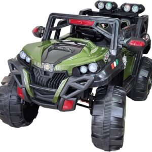 Monster Truck Green SUV 4×4 Battery Operated Electric Ride-On Jeep