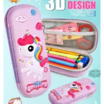 large pencil case & stationery organizer pouch set for girls