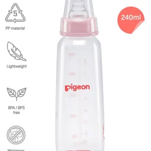 Pigeon Flexible Glass Feeding Bottle with Nipples