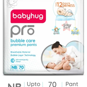 babyhug nb pro bubble care premium pant style diapers newborn pack