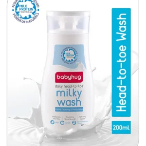 babyhug head to toe milk wash bottle