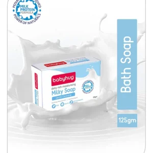 Babyhug Daily Rich Moisturising Milky Soap Delight | 2-in-1 Powerful Baby Cleanser 75 g / 125 g