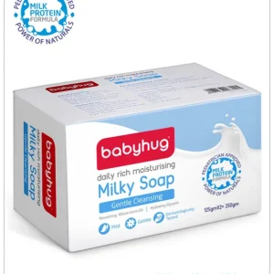 Babyhug Daily Rich Moisturising Milky Soap Delight | 2-in-1 Powerful Baby Cleanser 75 g / 125 g