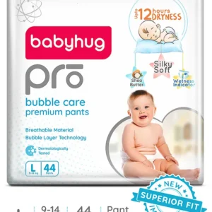 Babyhug Pro Bubble Care Premium Pants L Size Delight | 12-Hour Powerful Soft Protection - 44