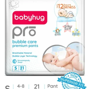 Babyhug S Pro Bubble Care Premium Pant Style Diapers Delight | 12 Hour Powerful Soft Protection - 21