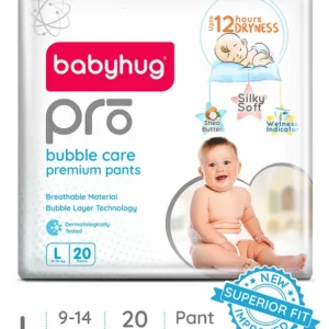 Babyhug Pro Bubble Care Premium Pants L Size Delight | 12-Hour Powerful Soft Protection - 20