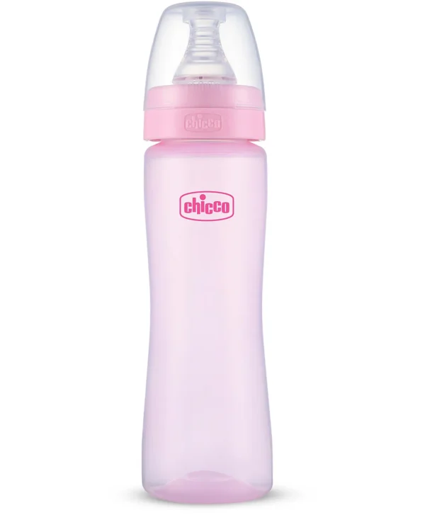 chicco 250 ml feed easy feeding bottles blue pink