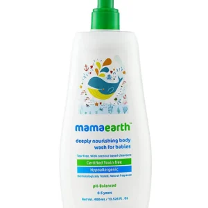 Mamaearth Deeply Nourishing Wash For Babies - 400 ml