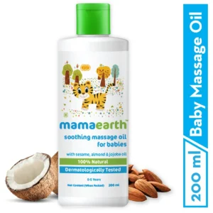 Mamaearth Soothing Baby Massage Oil - 200 ml