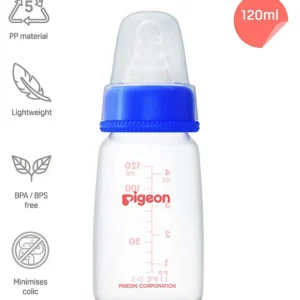 Pigeon Flexible Baby Feeding Bottle with Added Nipple