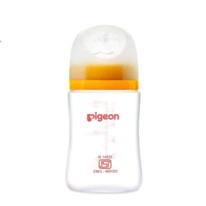 Pigeon Anti-Colic Wide Neck Natural Flo PP Feeding Bottle l PlusType Nipple