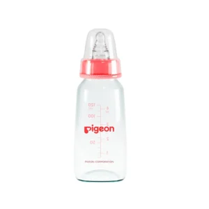 Pigeon Flexible Glass Feeding Bottle with Nipples