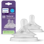 Avent Natural Response Flow 1 newborn baby bottle teat pack of 2
