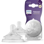Avent Natural Response Flow 1 newborn baby bottle teat pack of 2