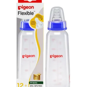 Pigeon 240ml peristaltic nursing bottle in blue 2