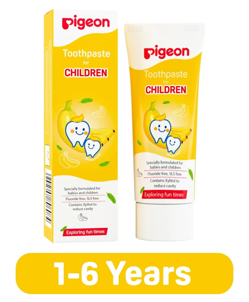 Pigeon Children Toothpaste Banana Flavour 45g