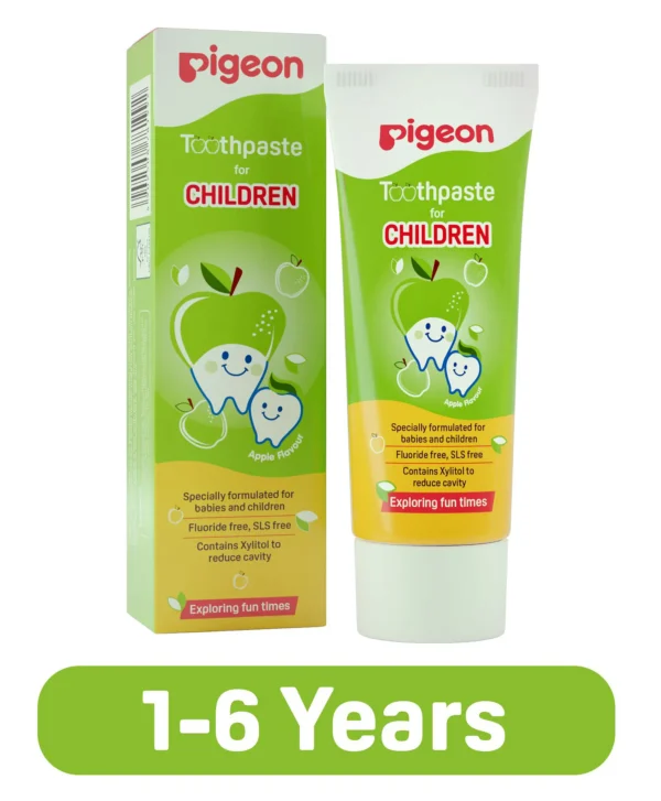 Pigeon Green Apple Flavoured Toothpaste 45g for children
